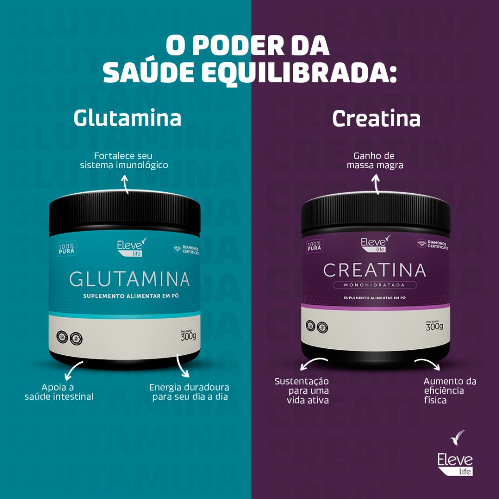 Kit Graciele Lacerda - Dupla Poderosa - Creatina 300g - 100% Pura